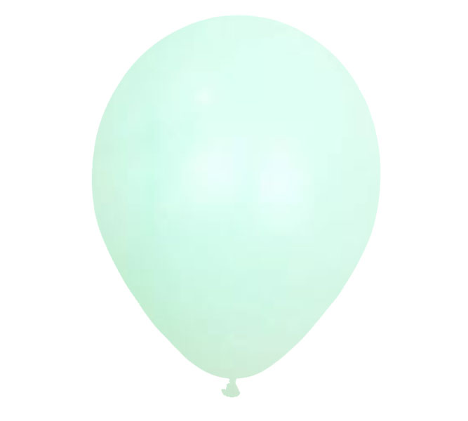 Pastel Macaron LIME GREEN Helium Latex Balloon